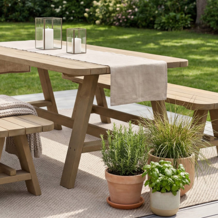Zahradní sestava Tisch und 2 x Bänke Matus