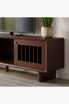 Design TV-Lowboard in nussbaum – 180 cm 2