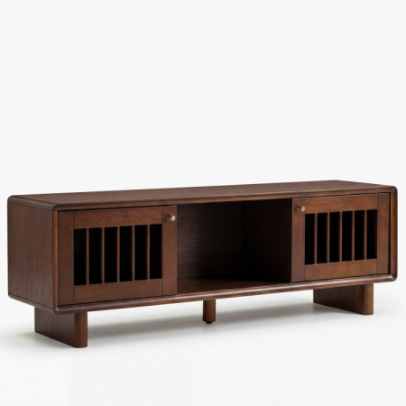 Design TV-Lowboard in nussbaum – 180 cm