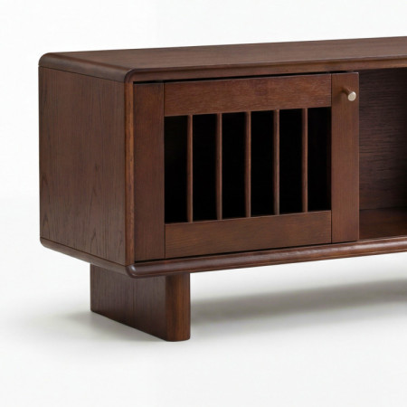 Design TV-Lowboard in nussbaum – 180 cm