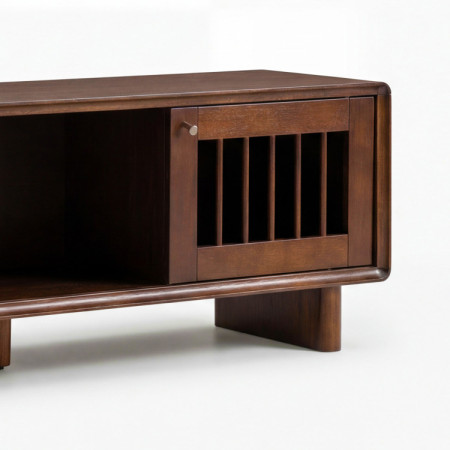 Design TV-Lowboard in nussbaum – 180 cm