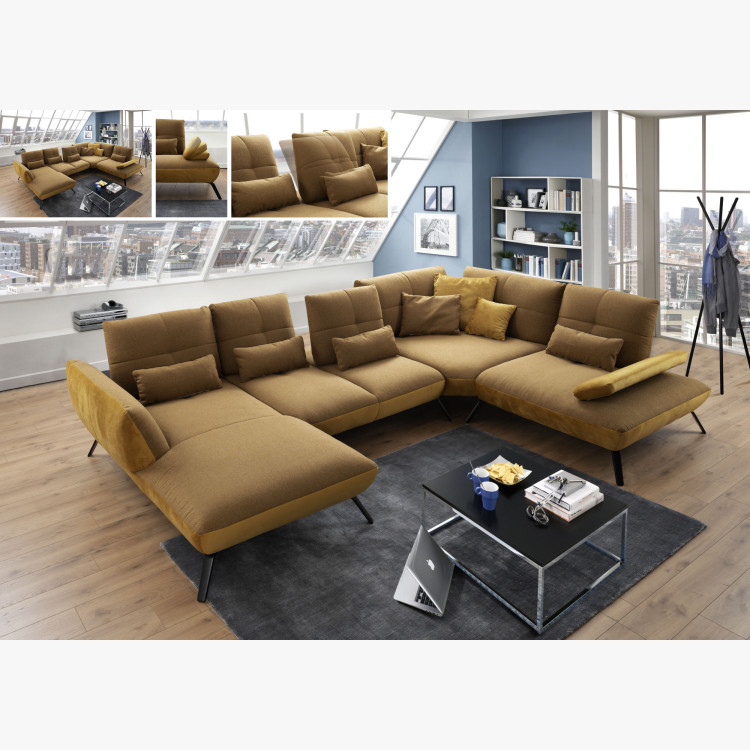 Modulare Polsterecke DOVER - U-Version Eck rechts