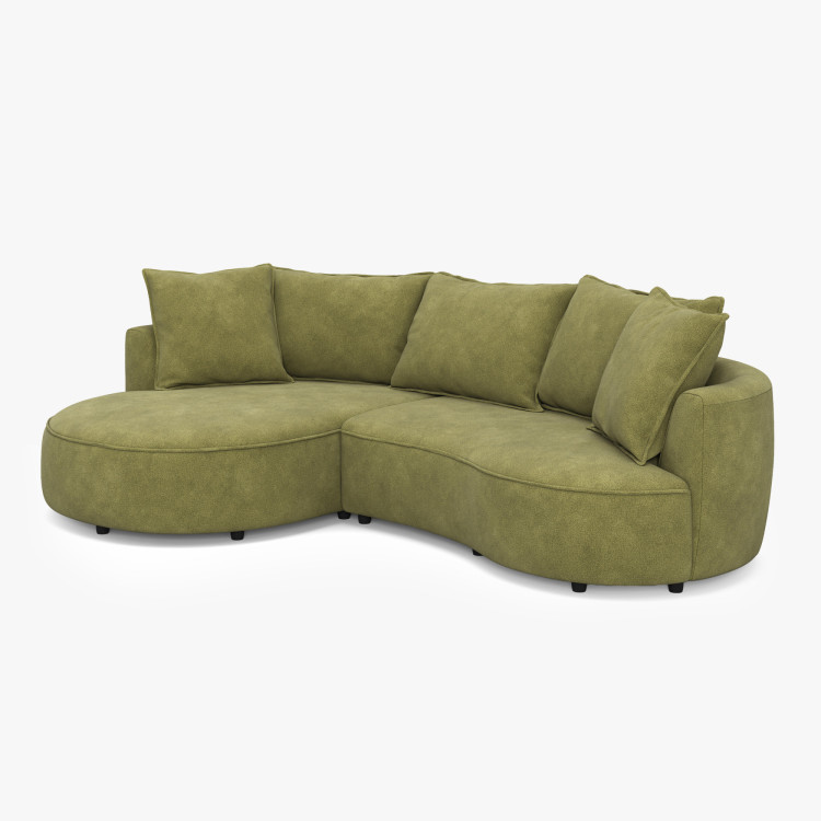 Zauberhafte Eckcouch SANA – linke Ecke