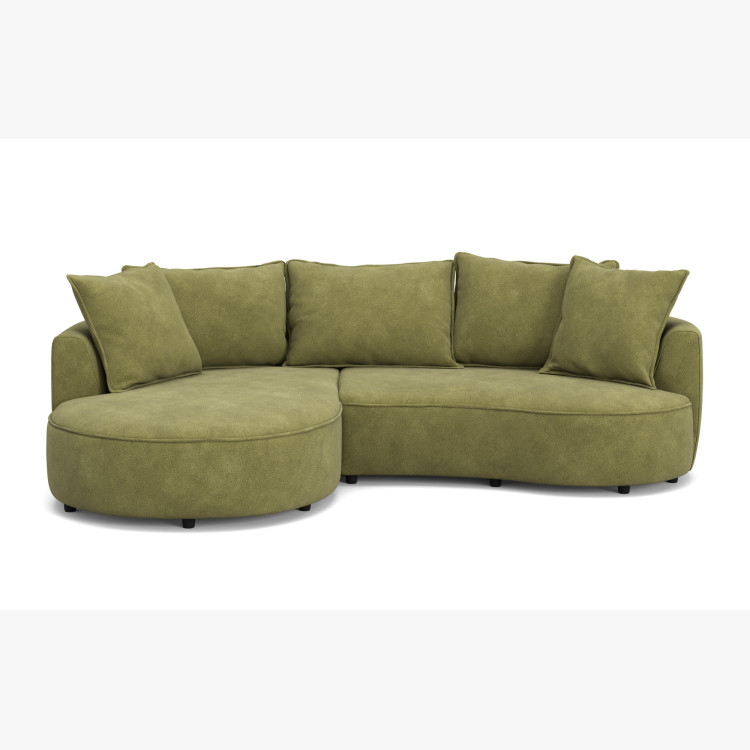 Zauberhafte Eckcouch SANA – linke Ecke