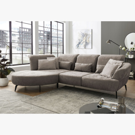 Sedergarnitur DANCE Sofa mit verstellbarem Komfort - linke Ecke