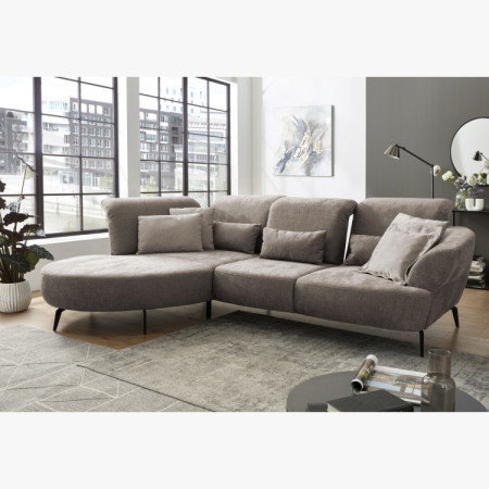 Sedergarnitur DANCE Sofa mit verstellbarem Komfort - linke Ecke
