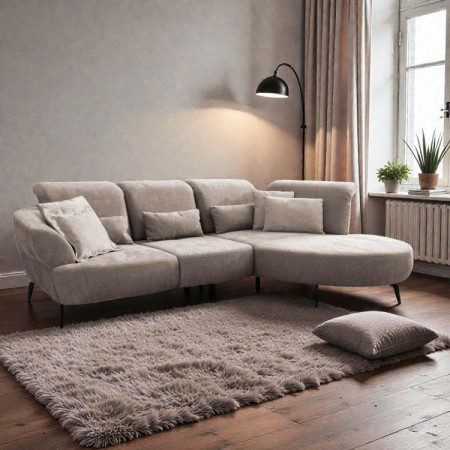 Sedergarnitur DANCE Sofa mit verstellbarem Komfort – rechte Ecke