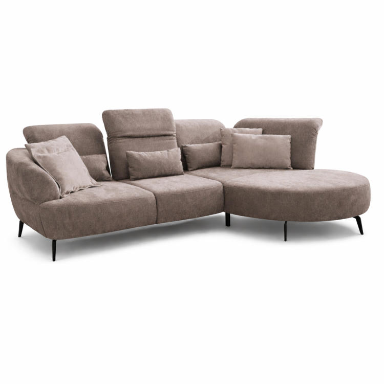 Sedergarnitur DANCE Sofa mit verstellbarem Komfort – rechte Ecke