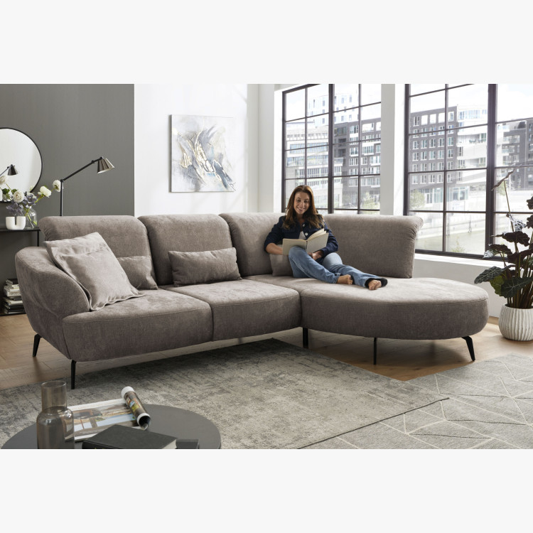 Sedergarnitur DANCE Sofa mit verstellbarem Komfort – rechte Ecke