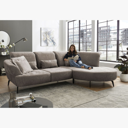 Sedergarnitur DANCE Sofa mit verstellbarem Komfort – rechte Ecke