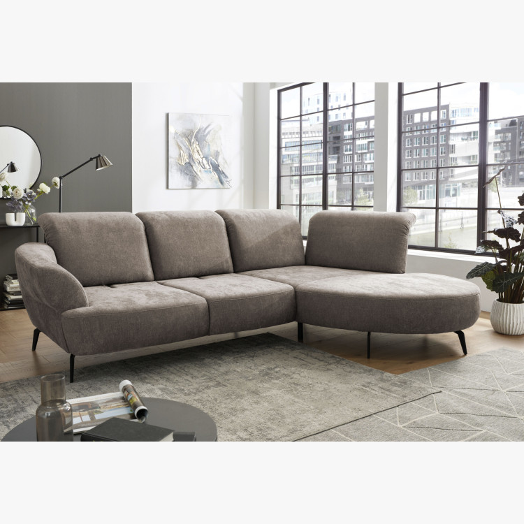 Sedergarnitur DANCE Sofa mit verstellbarem Komfort – rechte Ecke