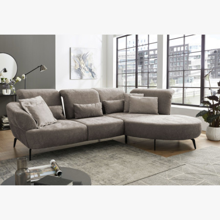 Sedergarnitur DANCE Sofa mit verstellbarem Komfort – rechte Ecke
