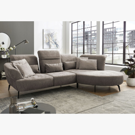 Sedergarnitur DANCE Sofa mit verstellbarem Komfort – rechte Ecke