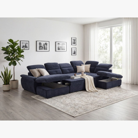 Großes U-förmiges Sitzsofa ZOOM - AKTION