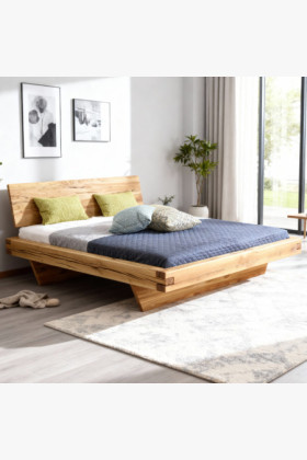 Massivholzbett natur Matus 180 x 200 cm 2