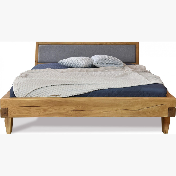 Luxusní postel z dubových trámů Spider 160 x 200 - robustní & elegantní