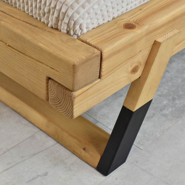 Massivholzbett 180 x 200 cm Josef aus Fichtenholz