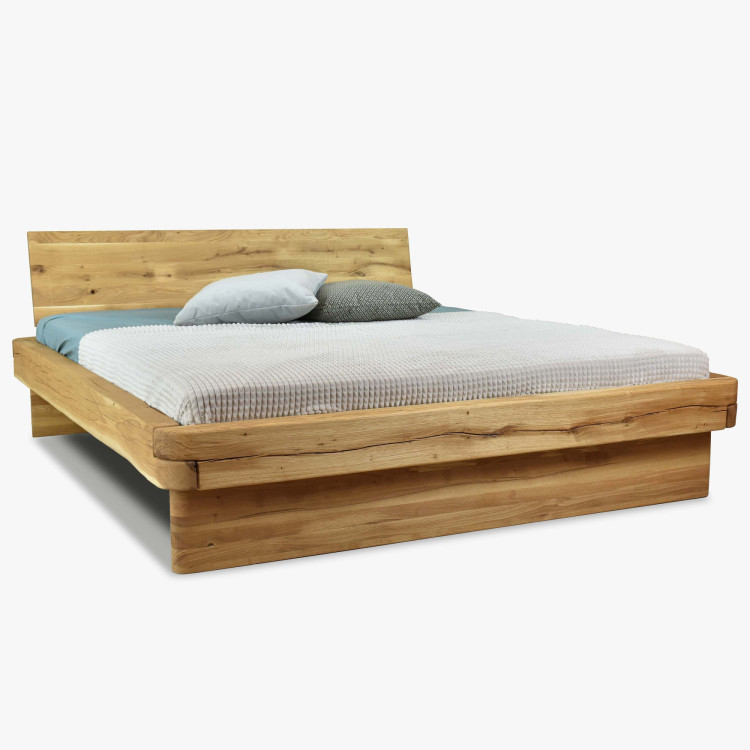 DubLuxus-Doppelbett 180 x 200 Ehebett Anika aus Eiche