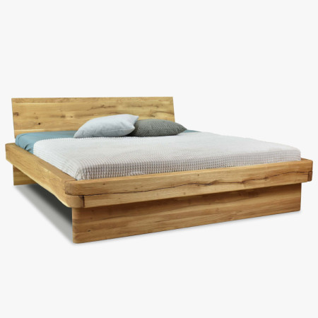 DubLuxus-Doppelbett 180 x 200 Ehebett Anika aus Eiche
