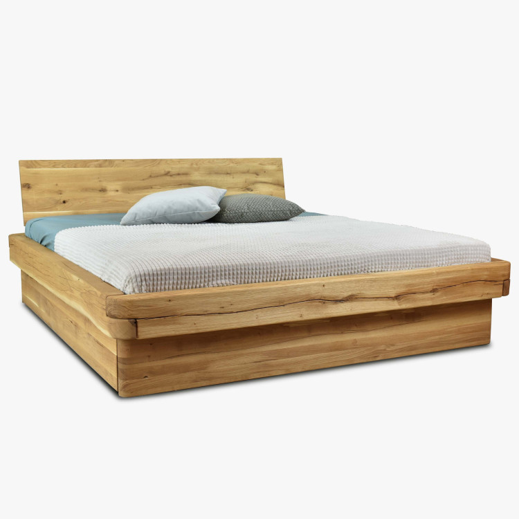 DubLuxus-Doppelbett 180 x 200 Ehebett Anika aus Eiche