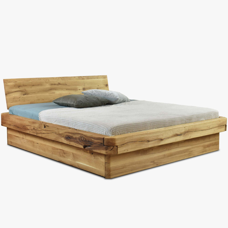 DubLuxus-Doppelbett 180 x 200 Ehebett Anika aus Eiche