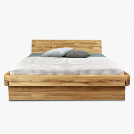 DubLuxus-Doppelbett 180 x 200 Ehebett Anika aus Eiche