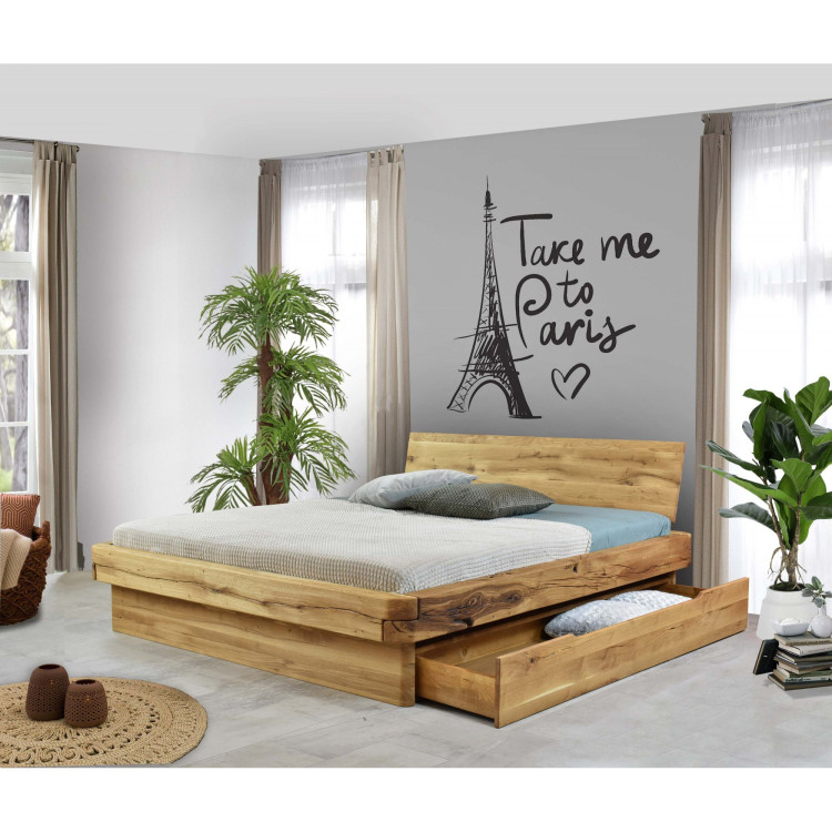 DubLuxus-Doppelbett 180 x 200 Ehebett Anika aus Eiche