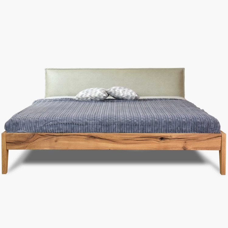 Massives Doppelbett William aus Eiche 180x200 cm