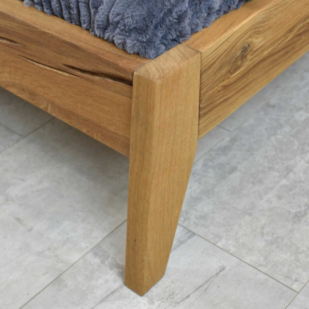 Massives Doppelbett William aus Eiche 180x200 cm