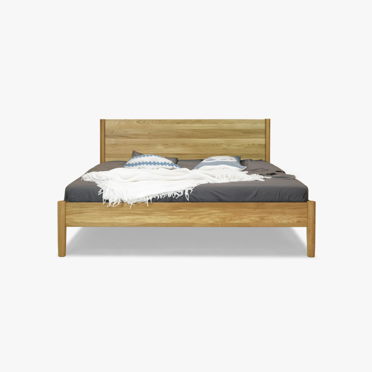 Postel aus massivem Eichenholz 180 x 200 cm