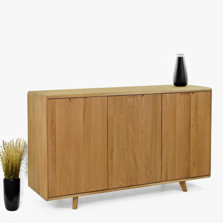 Eiche Kommode mit Türen, Farbe Eiche natural