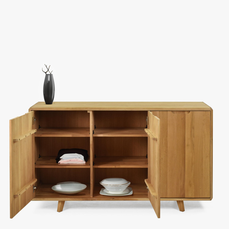 Eiche Kommode mit Türen, Farbe Eiche natural