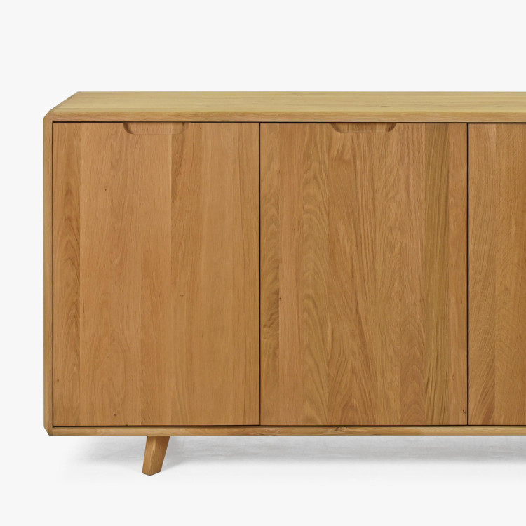 Eiche Kommode mit Türen, Farbe Eiche natural