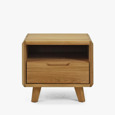 Nachttisch, Massiv Eiche Natural