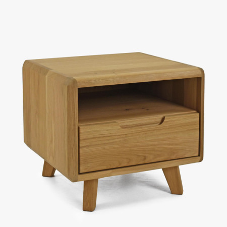 Nachttisch, Massiv Eiche Natural