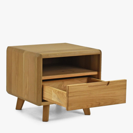 Nachttisch, Massiv Eiche Natural