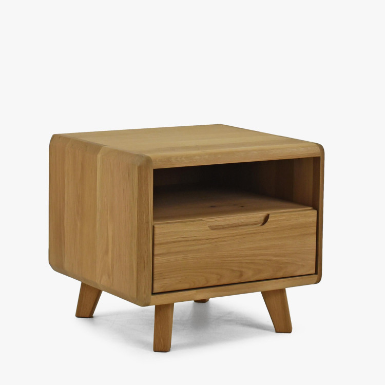 Nachttisch, Massiv Eiche Natural