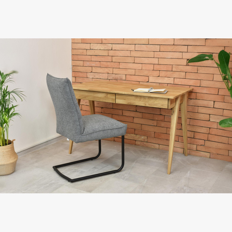 Eiche Schreibtisch mit zwei Schubladen