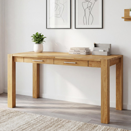 Pc Schreibtisch aus Eichenholz