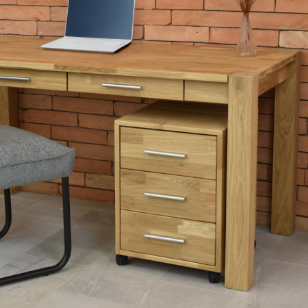 Pc Schreibtisch aus Eichenholz