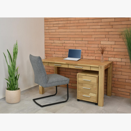 Pc Schreibtisch aus Eichenholz