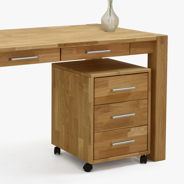 Pc Schreibtisch aus Eichenholz