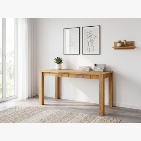 Pc Schreibtisch aus Eichenholz