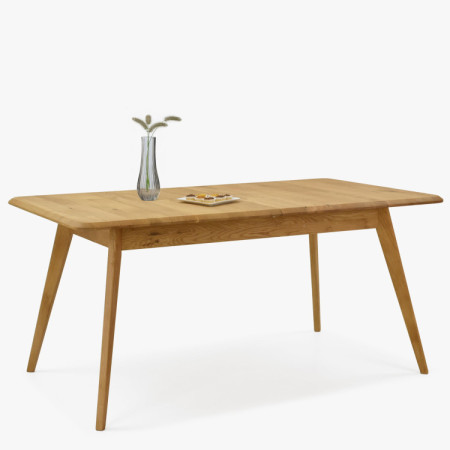 Dřevěný dubový rozkládací stůl 160 - 200 cm