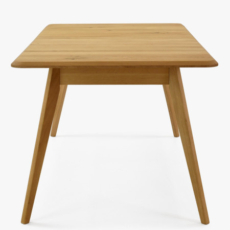 Dřevěný dubový rozkládací stůl 160 - 200 cm