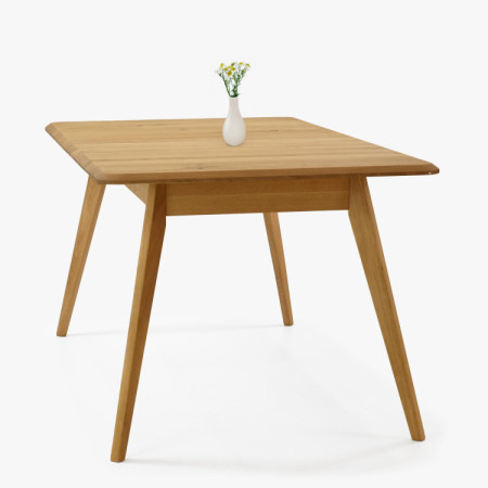 Dřevěný dubový rozkládací stůl 160 - 200 cm