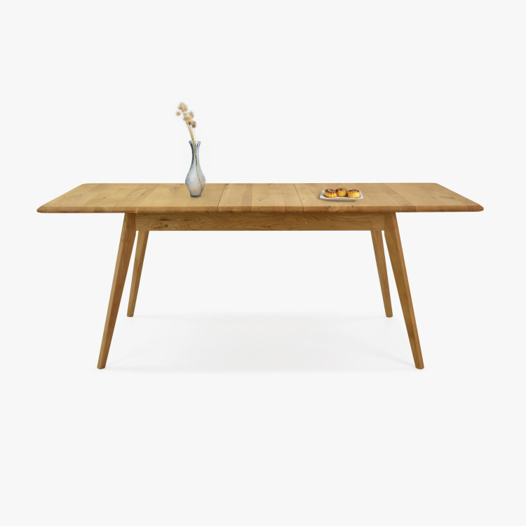 Dřevěný dubový rozkládací stůl 160 - 200 cm