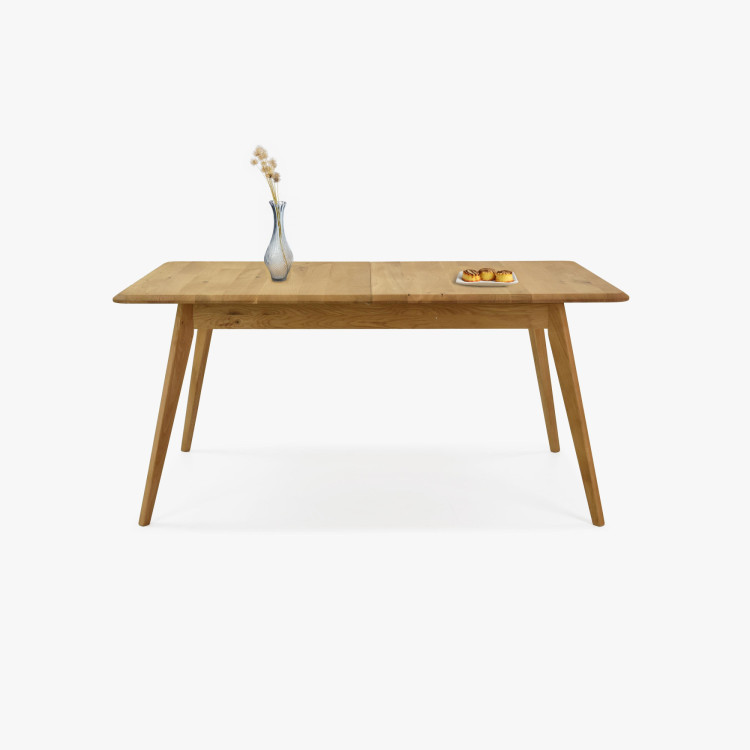 Dřevěný dubový rozkládací stůl 160 - 200 cm