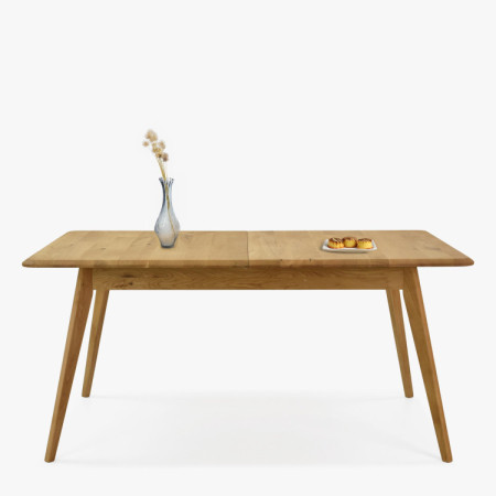 Dřevěný dubový rozkládací stůl 160 - 200 cm