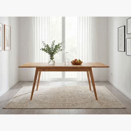 Dřevěný dubový rozkládací stůl 160 - 200 cm